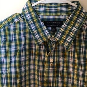 Men’s button up down shirt